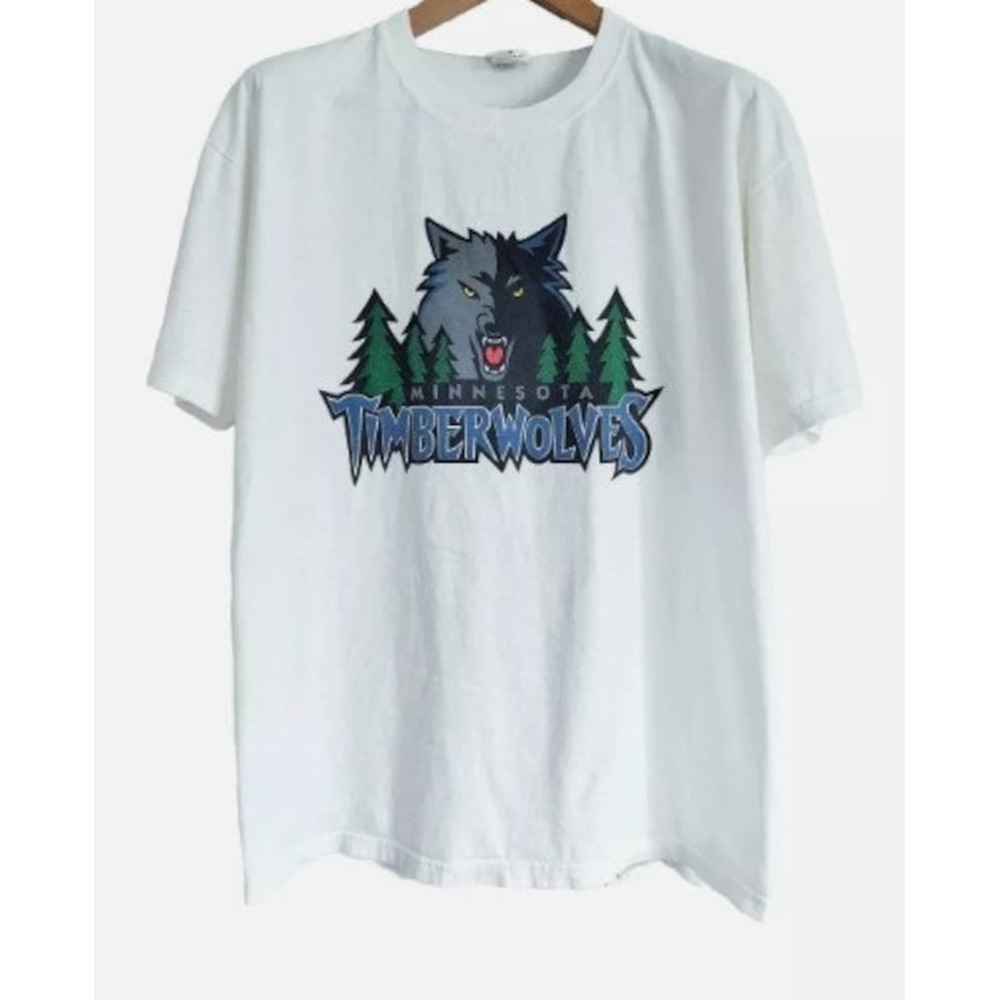 Minnesota Timberwolves  90S Tshirts Nba Minnesota Timberwolves